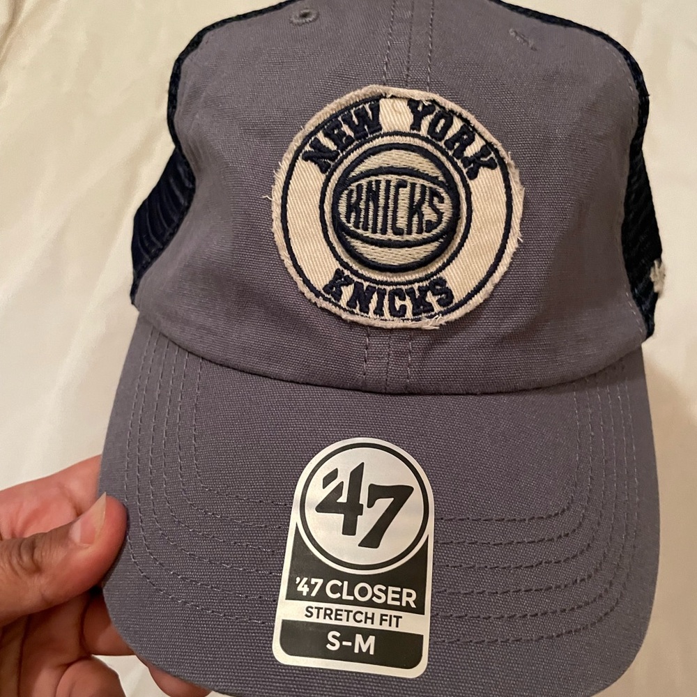 '47 Navy & Black Stretch-Fit Cap with Interior Branding